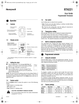 Honeywell RTH221 El manual del propietario