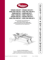 Rotary V55LTAK54-CAT-I El manual del propietario