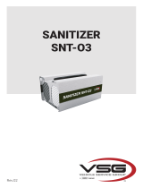 Rotary Sanitizer SNT-O3 El manual del propietario
