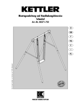 Kettler SCHAUKEL 8371-750 El manual del propietario