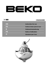 Beko CN232220X El manual del propietario