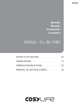 COSYLIFE CL-BL15BX inox 1.5L El manual del propietario