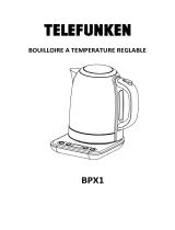 Telefunken BPX1 1,7l T°C El manual del propietario