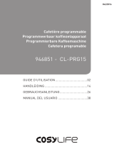 COSYLIFE CL-PRG25 Noire 1.5L El manual del propietario