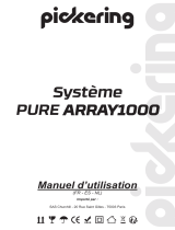 PICKERING Enc. Amplifiée Pure Array 1000 El manual del propietario
