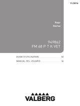 Valberg FM 68 P T K VET El manual del propietario