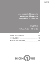High One LV 60 cm 12C49 A++ WSIC El manual del propietario