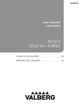 Valberg LV 60 cm 12C47 A++ S MISC silver El manual del propietario