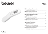 Beurer FT 85 Thermomètre infrarouge numérique sans contact Manual de usuario