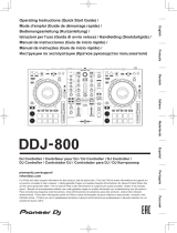 Pioneer DJ USB DDJ-800 El manual del propietario