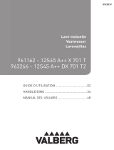 Valberg LV 60 cm 12S45 A++ X701T inox El manual del propietario