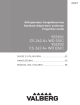Valberg CS 262 A+ WD BSIC noir El manual del propietario