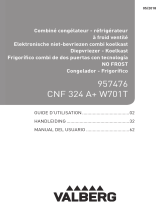 Valberg CNF 324 A+ W701T El manual del propietario