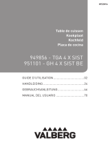 Valberg TGA 4 X SIST inox El manual del propietario