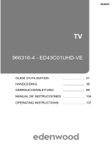 EDENWOOD ANDROID ED43C01UHD-VE El manual del propietario