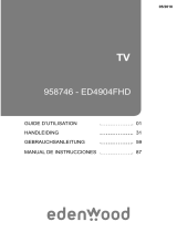 EDENWOOD ED4904FHD CONNECTE WIFI DLNA El manual del propietario