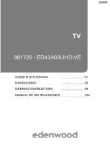 EDENWOOD UHD 4K ED43A00UHD-VE Smart W El manual del propietario