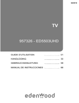 EDENWOOD UHD 4K ED5503/HDR CONNECTE D El manual del propietario