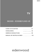 EDENWOOD UHD 4K ED55B01UHD-VE Smart W El manual del propietario