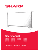 Sharp UHD 4K 65UI7352E SMART HDR WIFI El manual del propietario