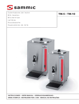 Sammic TM-5 Manual de usuario