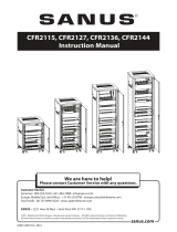 Sanus CFR21 Series Manual de usuario