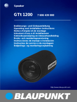 Blaupunkt GTT 1200 El manual del propietario