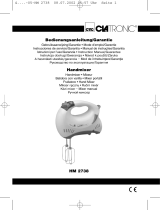 Clatronic HM 2738 El manual del propietario