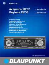 Blaupunkt Acapulco MP52 El manual del propietario