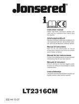Jonsered LT 2316 CM El manual del propietario