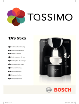 Bosch TAS5541 Tassimo Kaffeemaschine El manual del propietario