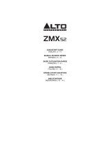Alto ZMX52 Guía de inicio rápido