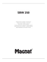 Magnat SBW 250 El manual del propietario