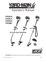 Yard-Man YM26SS Manual de usuario