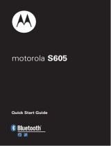 Motorola S605 Manual de usuario