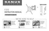 Sanus F215 Manual de usuario