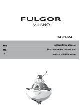 Fulgor Milano F6FBM36S1 Manual de usuario