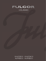 Fulgor Milano MILANO F4 UC30 S1 Manual de usuario