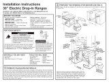 GE JD630DTBB Guía de instalación