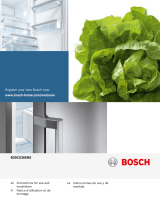 Bosch B20CS30SNS/03 El manual del propietario