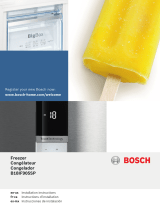 Bosch B18IF905SP Guía de instalación
