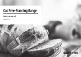 Samsung Gas Slide-in Range NX60T8111 Manual de usuario