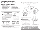 GE JB258DMCC Guía de instalación