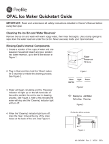 Profile OPAL Ice Maker Guía de instalación