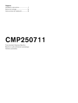 Gaggenau CMP250711 Guía de instalación