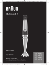 Braun MQ7025X El manual del propietario