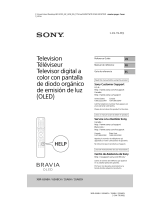 Sony XBR55A8H Guía del usuario