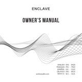 Enclave Audio CINEHOME PRO 5.1 El manual del propietario