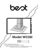 Best WC26I42SB Guía de instalación