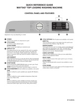 Maytag MVW6200KW Top Loading Washing Machine El manual del propietario